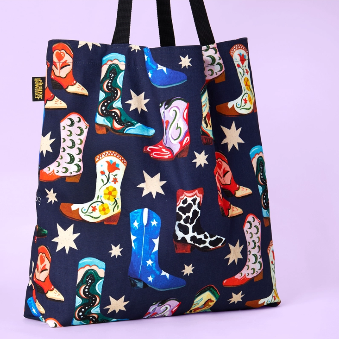 Cowboy Boots Tote Bag2.png