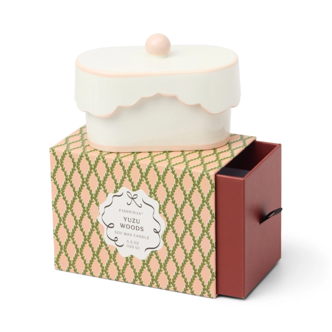 Cherie Ceramic Dish Candle - Pink - Yuzu Woods.png