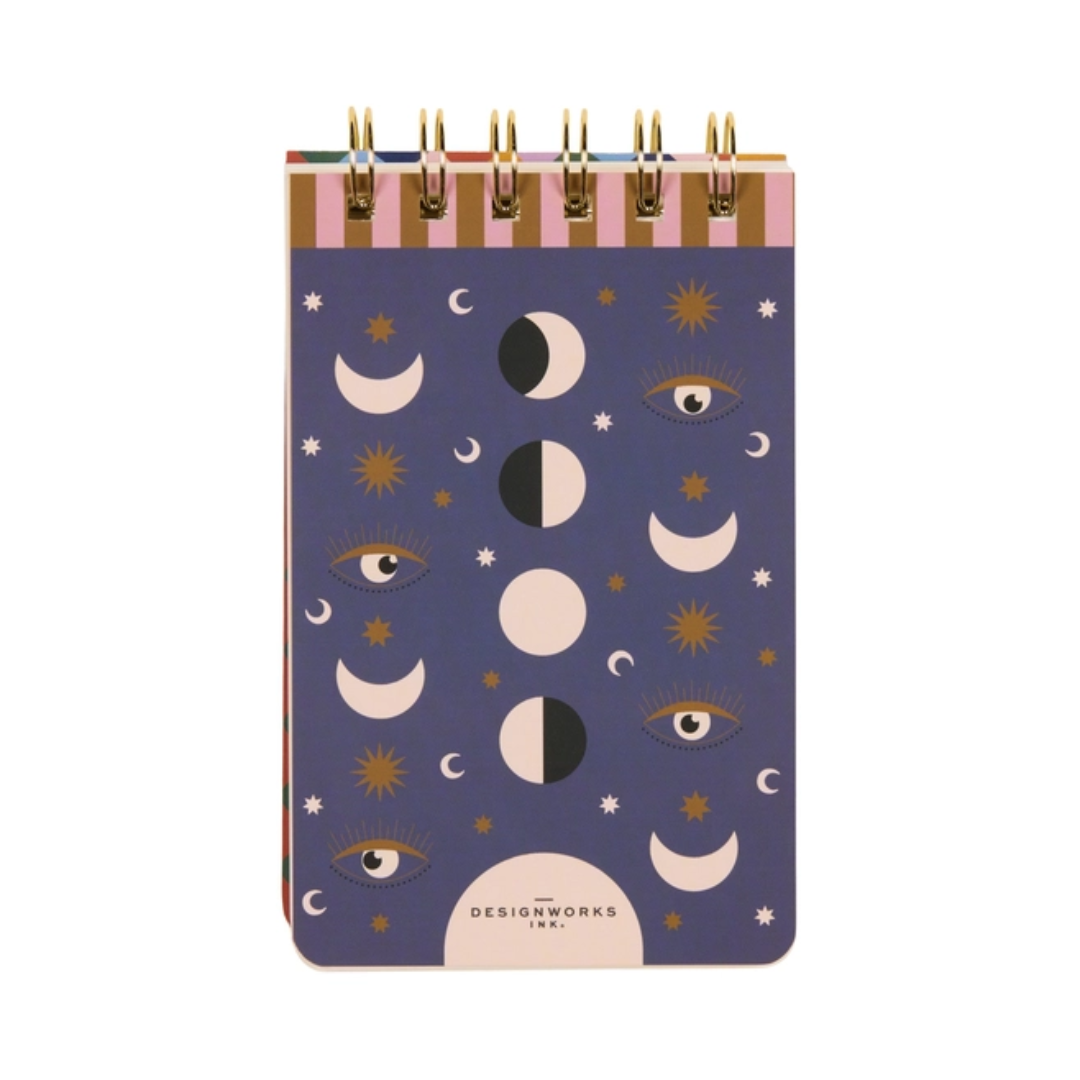 Designworks Ink A Dopo Moon Phases Twin Wire Notepad3.png