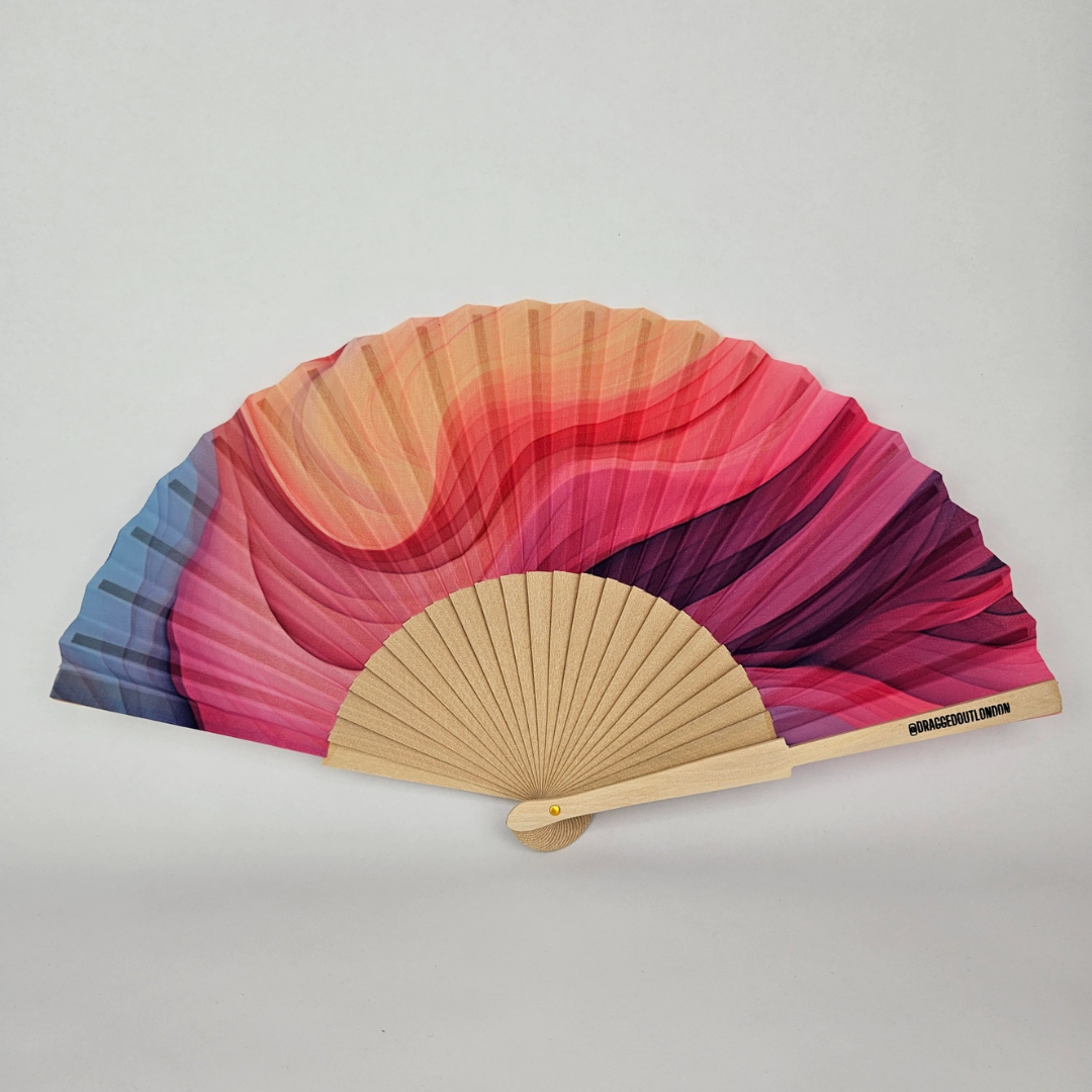 Small Folding Wood Hand Fan – Painted Desert Print.png