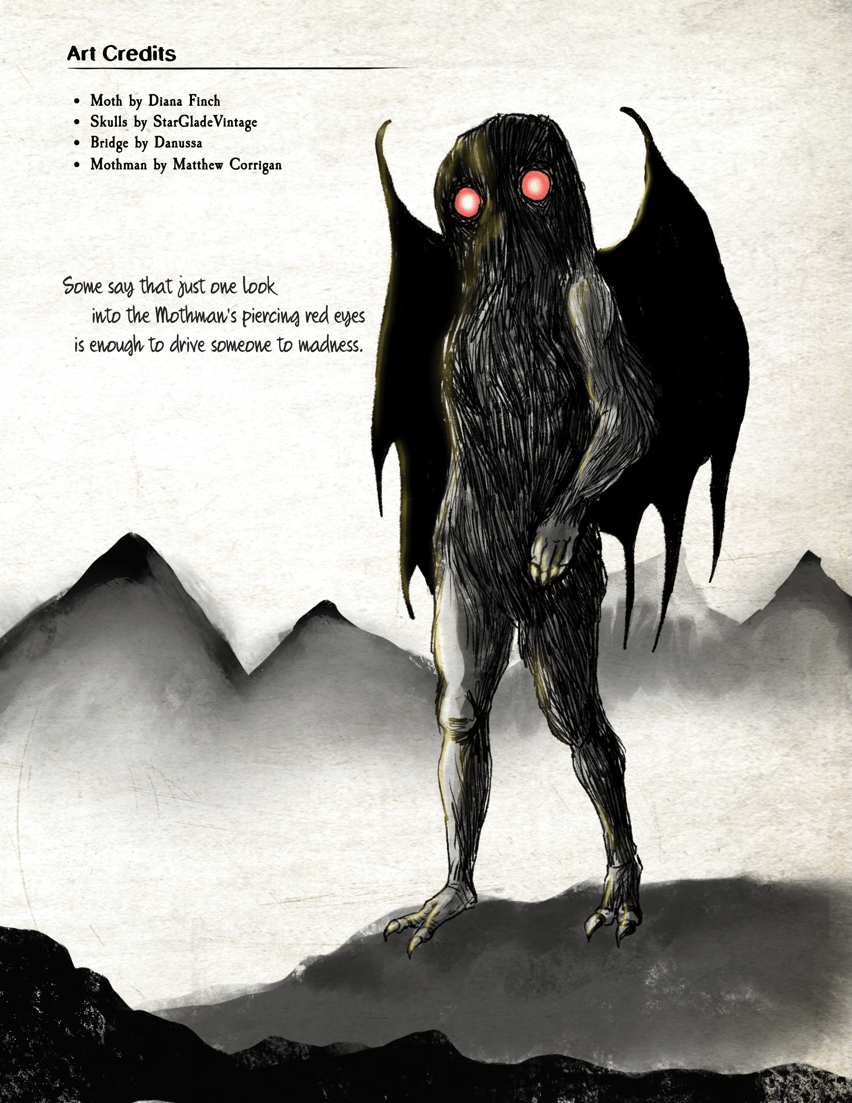 Mouseman Cryptid Owlman Cryptid