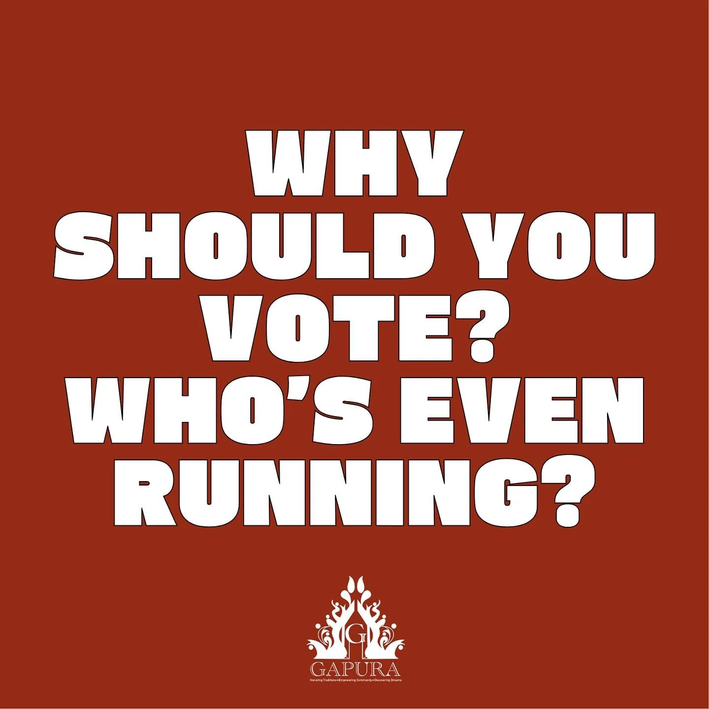 📆Today (October 20th) is the LAST day to register to vote. We&rsquo;re sharing a quick reminder to why this election is important and which offices are running.
❓DM us with any questions!
✅We are STILL looking for folks to help us with door knocking