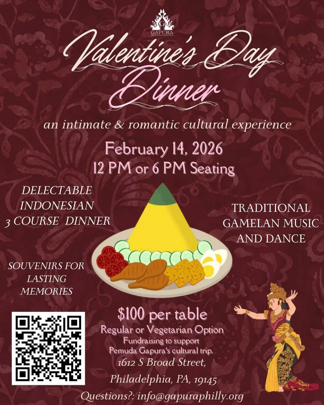 🚨FINAL CALL🚨

👀Look at our MENU DROP for this Saturday&rsquo;s Valentine&rsquo;s Day Luncheon/ Dinner!! We have FIVE TABLES LEFT&hellip; so hurry up before we sell out!

💕 Join us THIS Valentine&rsquo;s Day for a special luncheon/ dinner includin