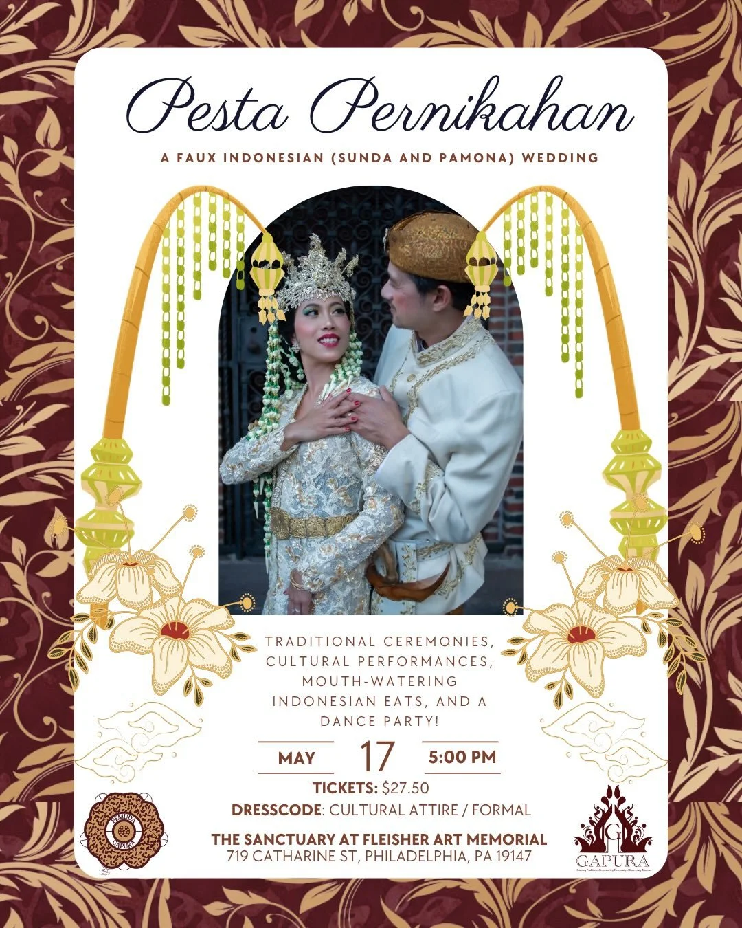 WE&rsquo;RE GETTING MARRIED!!! Well&hellip; kinda&hellip;

SAVE THE DATE: May 17th, 2026 at 5:00 PM! 🕺 

You&rsquo;re invited to our Indonesian (Sunda and Pamona) wedding celebration! 🎉 Want to immerse yourself in culture, food, and DANCE? 😍 This 
