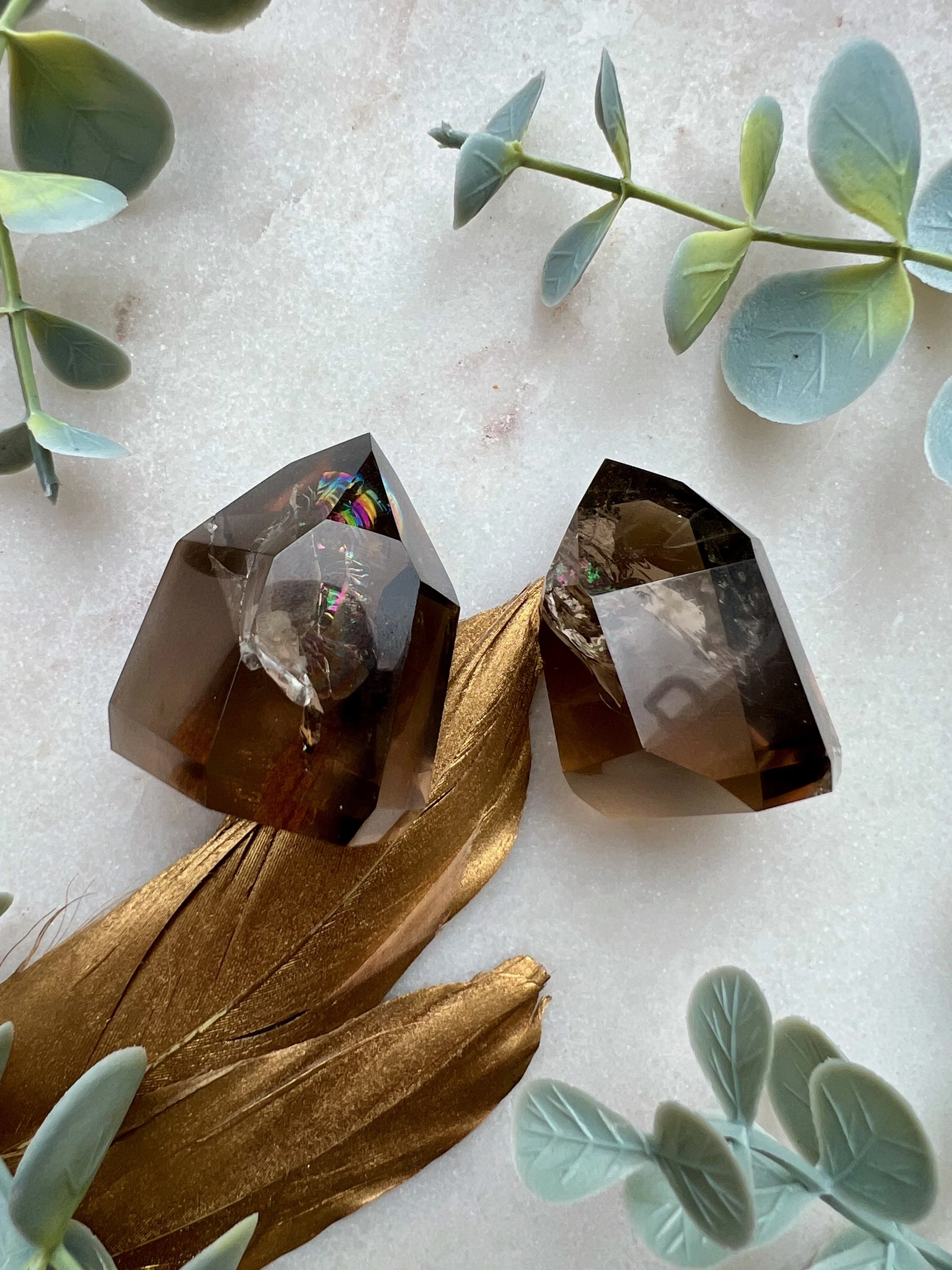 Smokey Lemurian Quartz