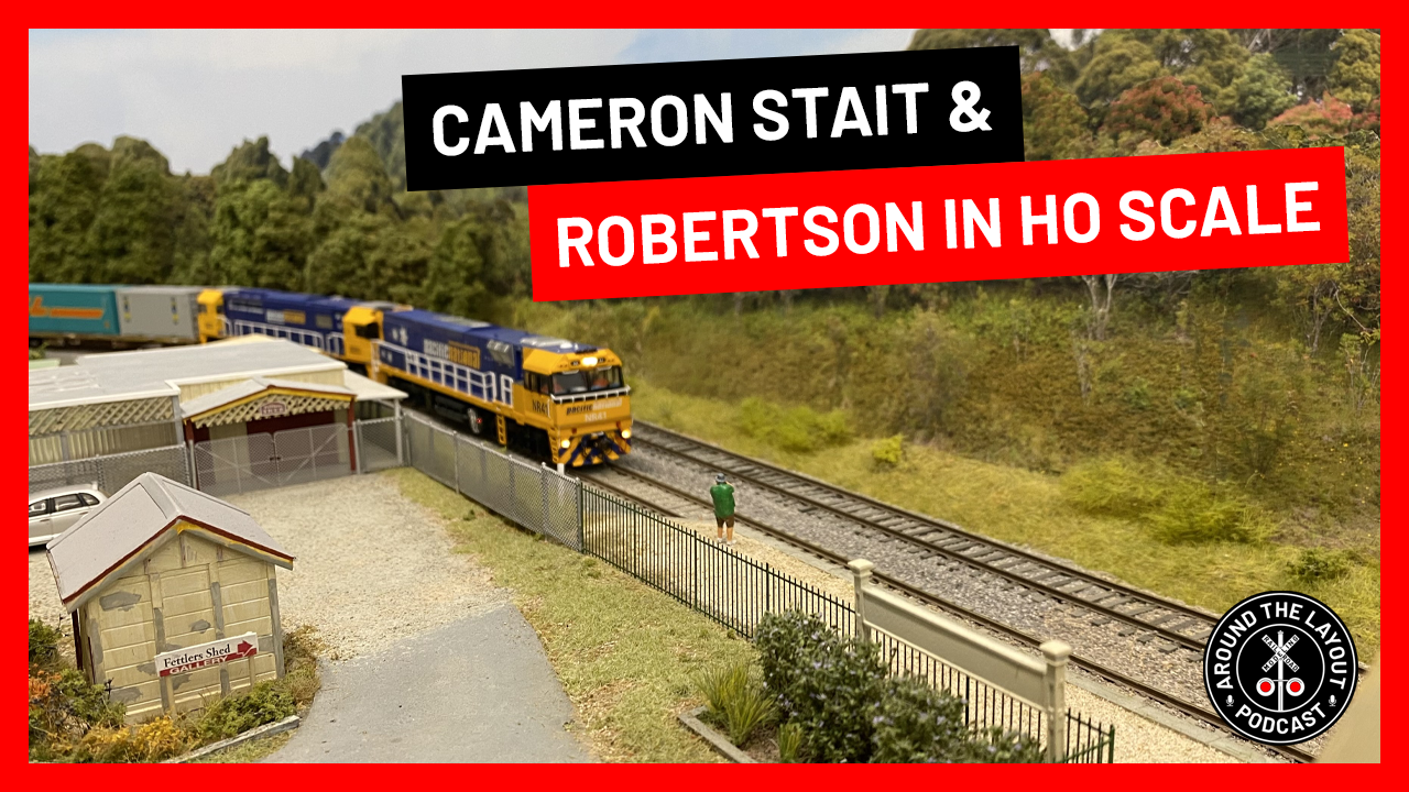 Cameron Stait and Robertson In HO Scale