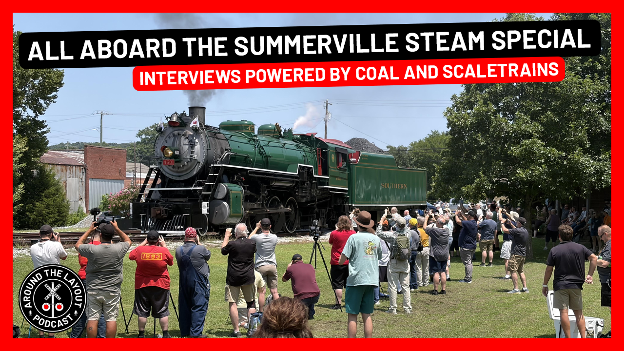 All Aboard The Summerville Steam Special - Interviews Powered By Coal and ScaleTrains