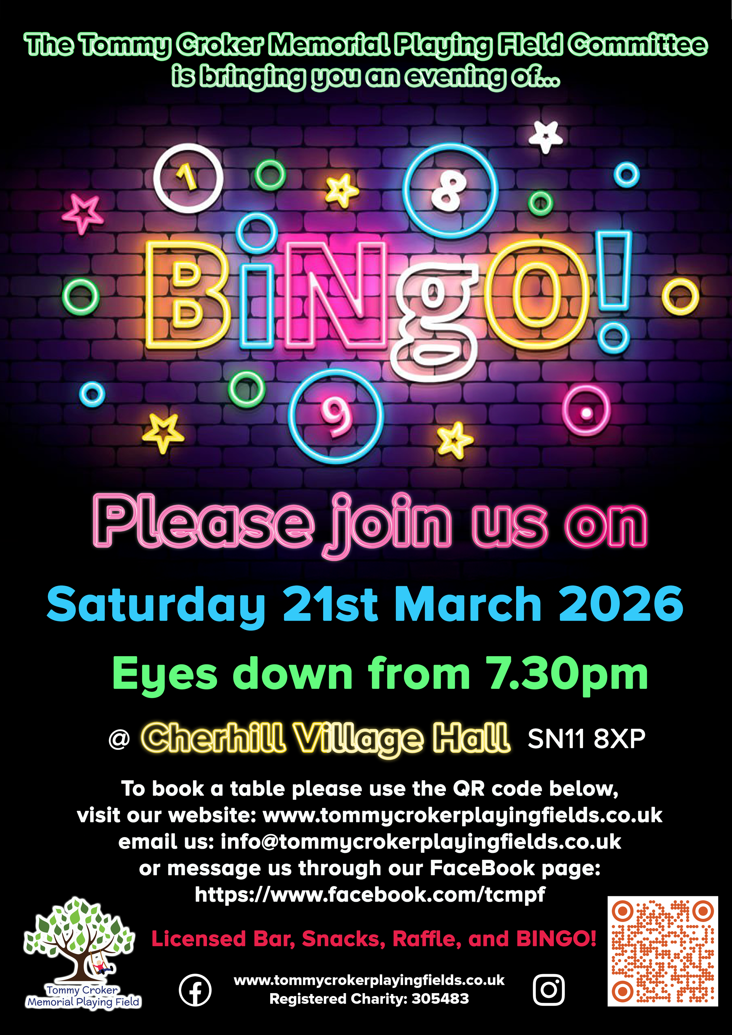 Bingo Table March 2026