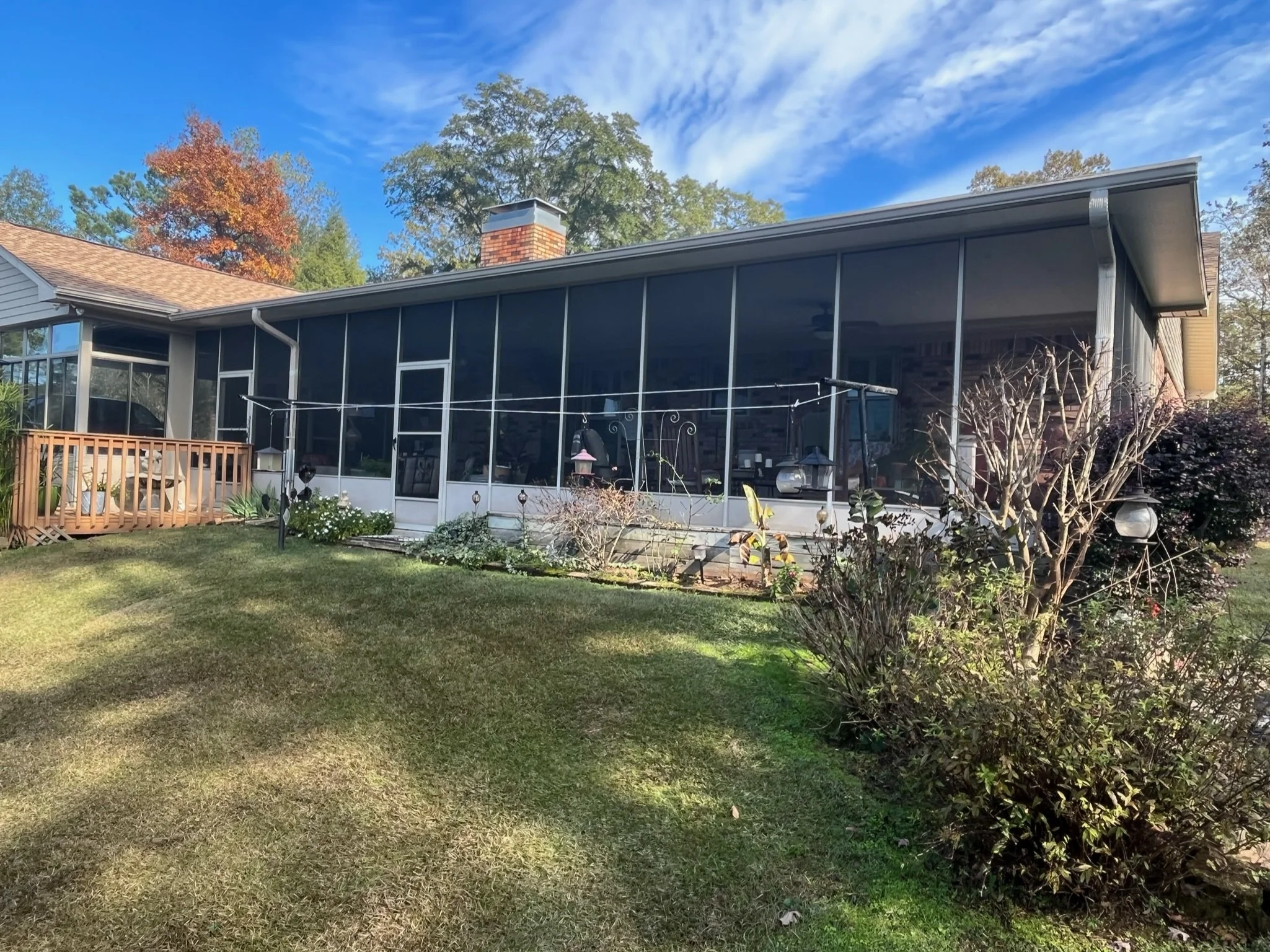 Before Screened In Porch