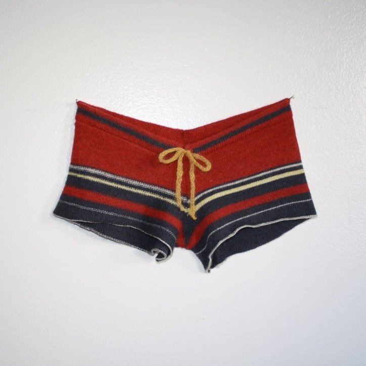 Red Micro Mini Short