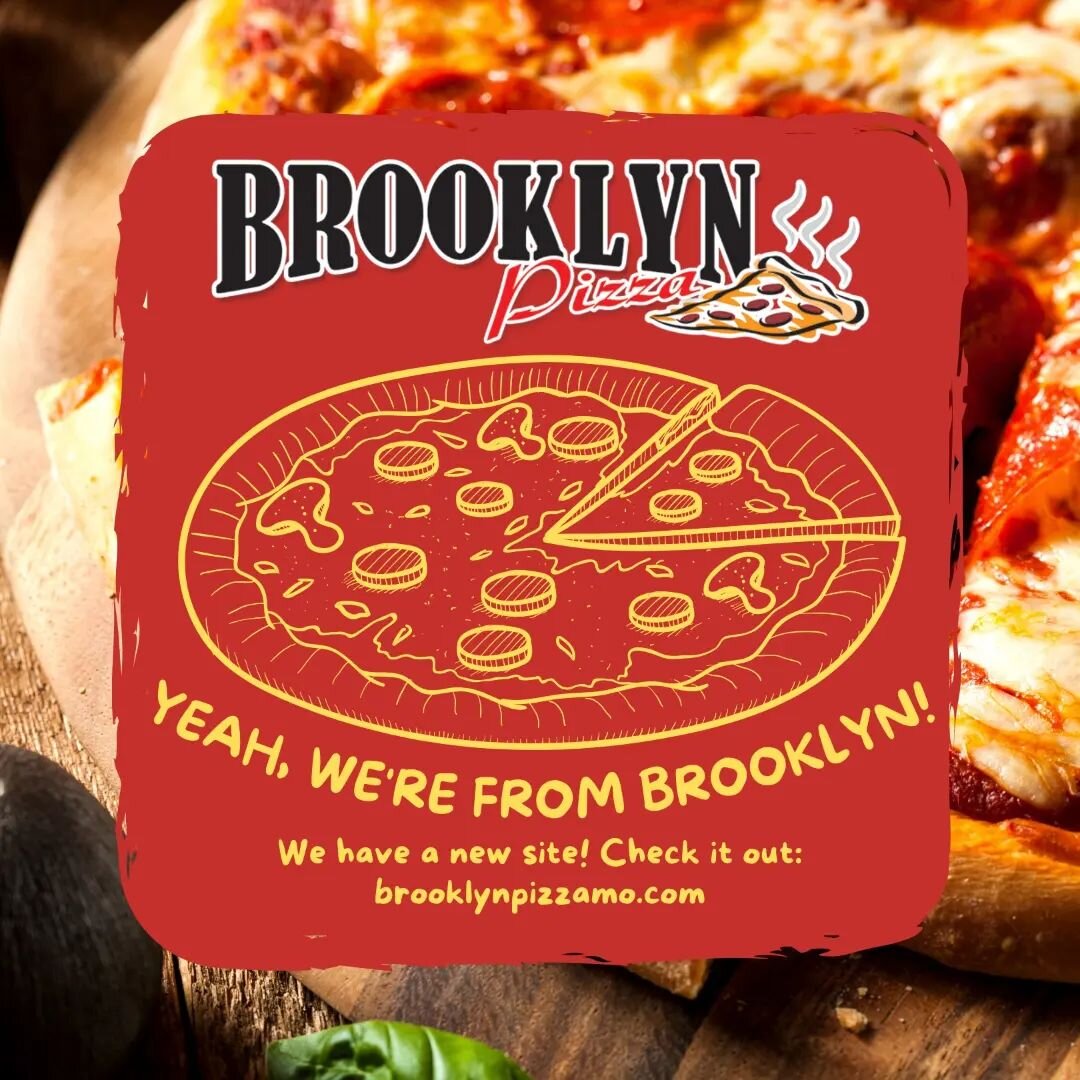 Check out our new site! Brooklynpizzamo.com

#brooklynpizza#yeahwerefrombrooklyn#newyorkslice#orderonline