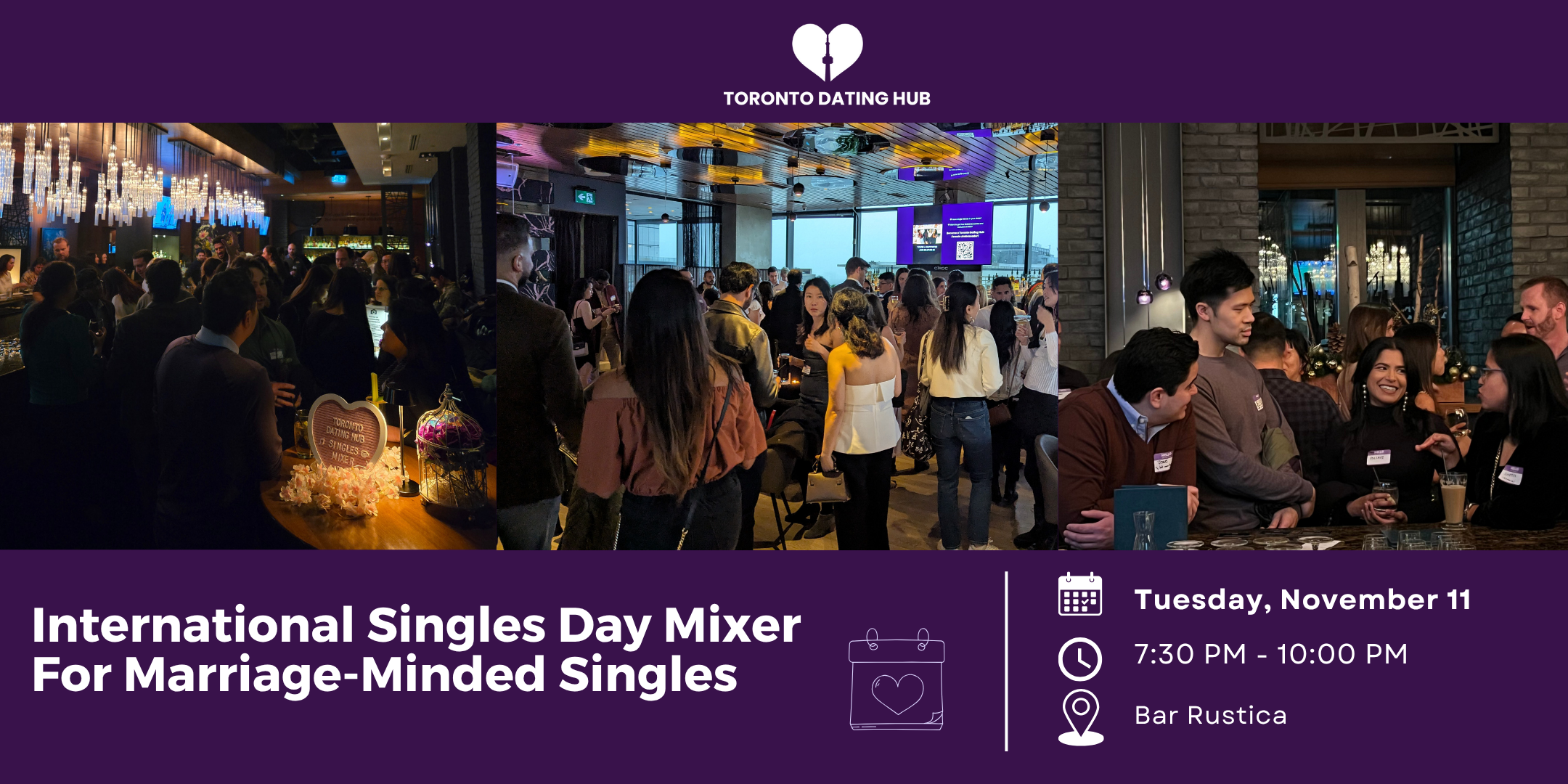 International Singles Day Marriage-Minded Singles Mixer