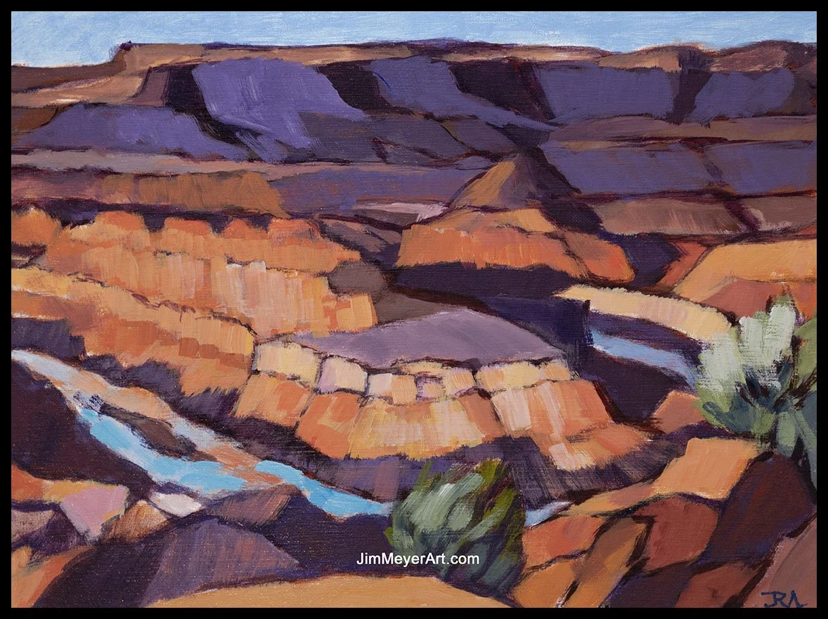251111 Canyonlands, 12x16" Acrylic