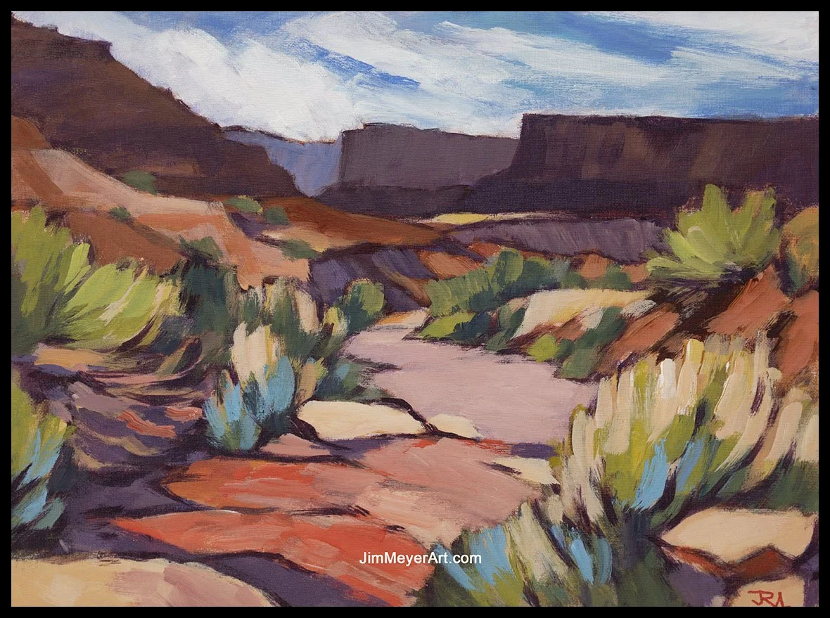 251025 Canyonlands, 12x16" Acrylic