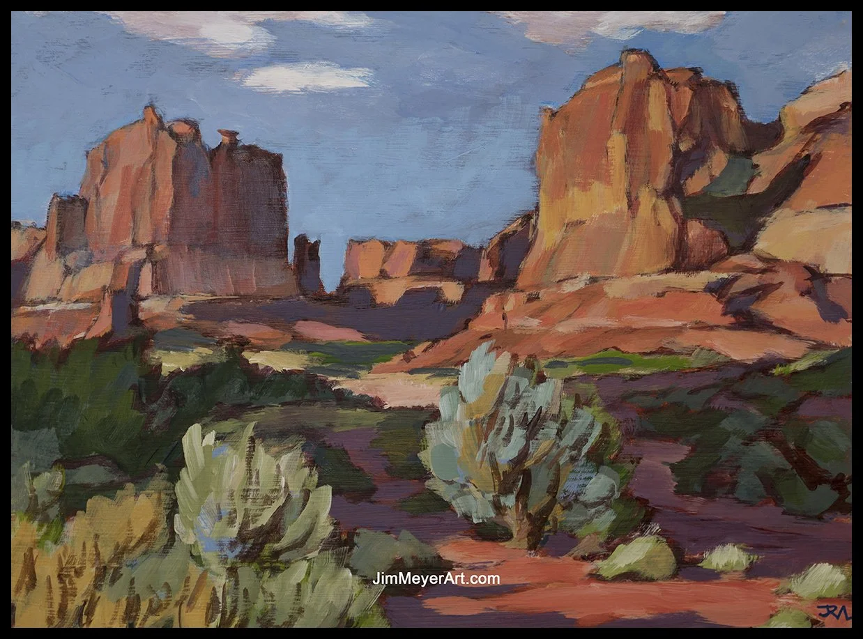 260305 Arches, 12x16" Acrylic