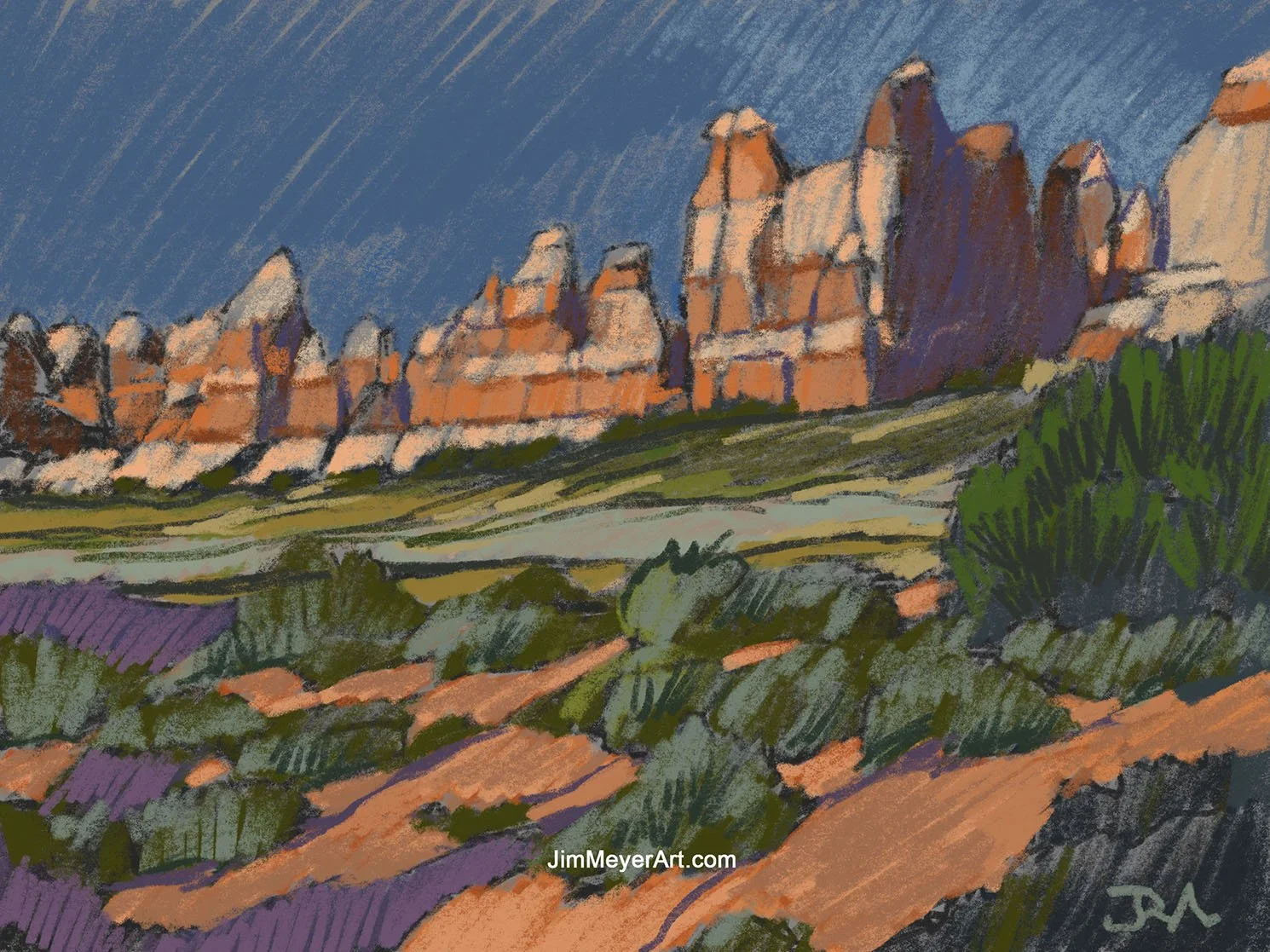 260709 Canyonlands - Chesler Park