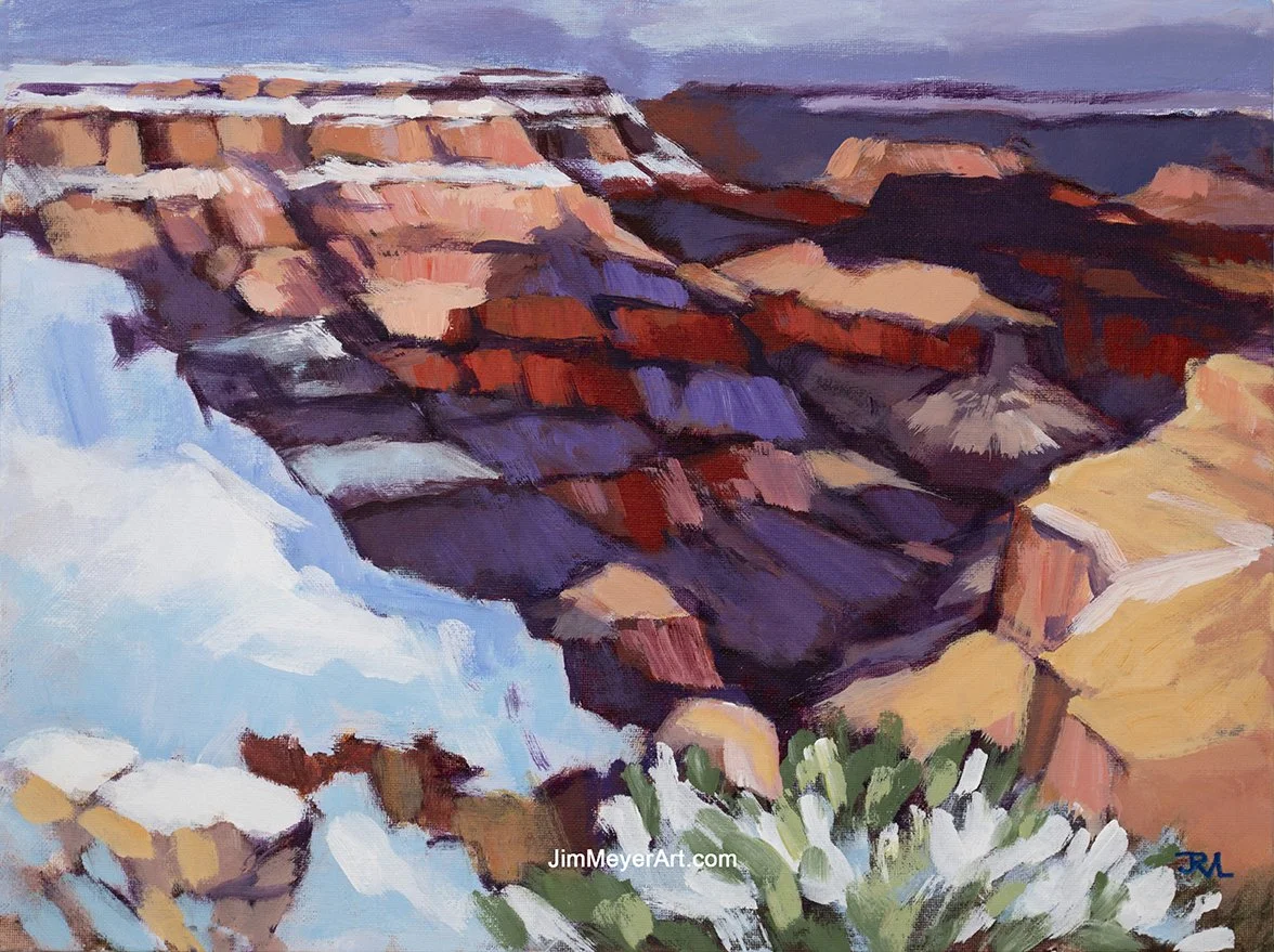 251001 Grand Canyon, 12x16" Acrylic