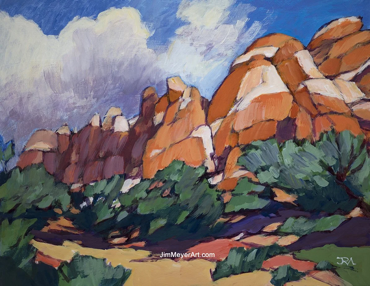 260722 Canyonlands - Chesler Park, 14x18"