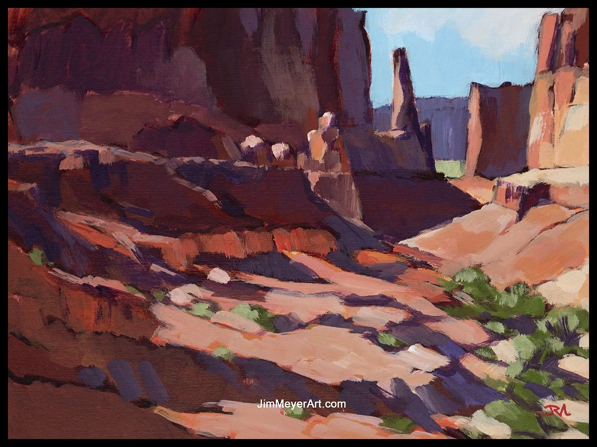 251226 Arches, 12x16" Acrylic