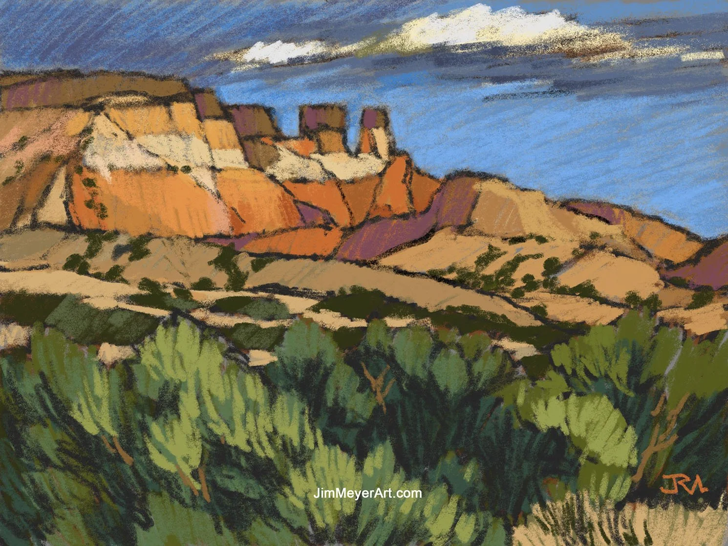 260818 Abiquiu - Chimney Rock