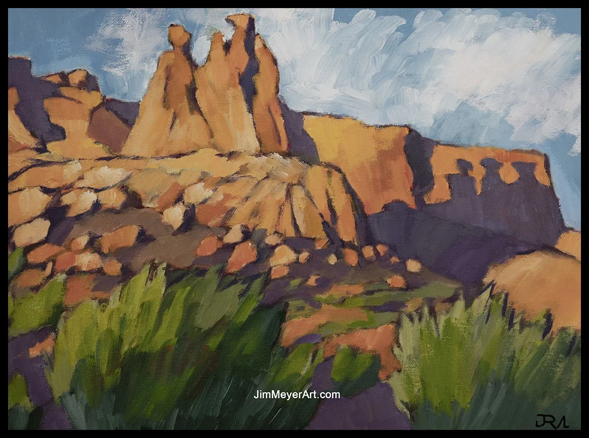 250219 Arches, 12x16" Oil
