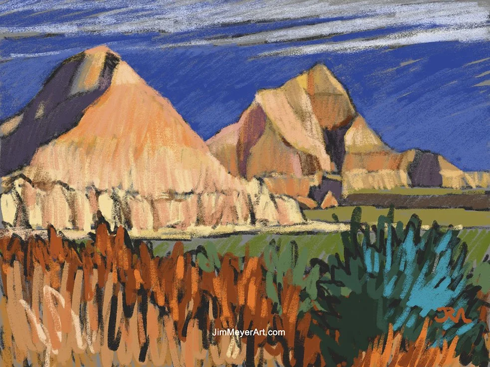 260927 Badlands - Prairie Spires