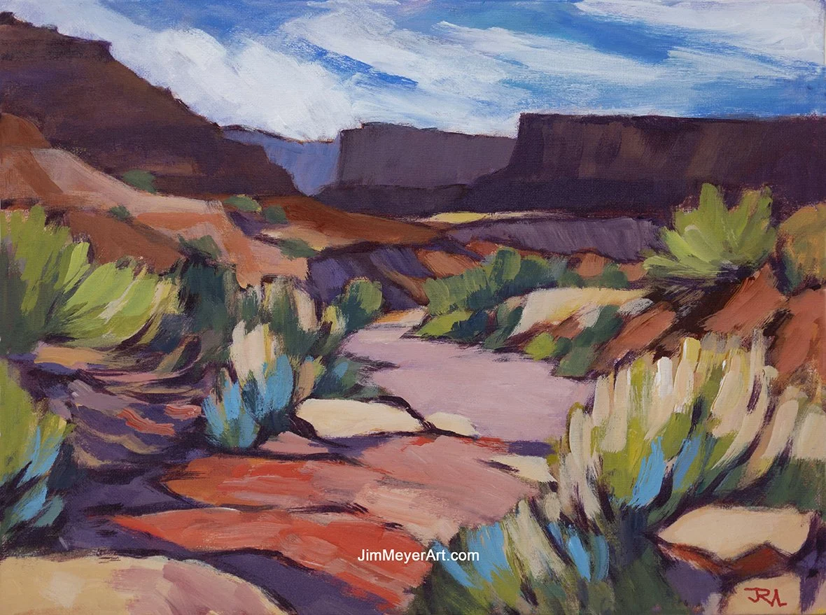 251025 Canyonlands, 12x16" Acrylic
