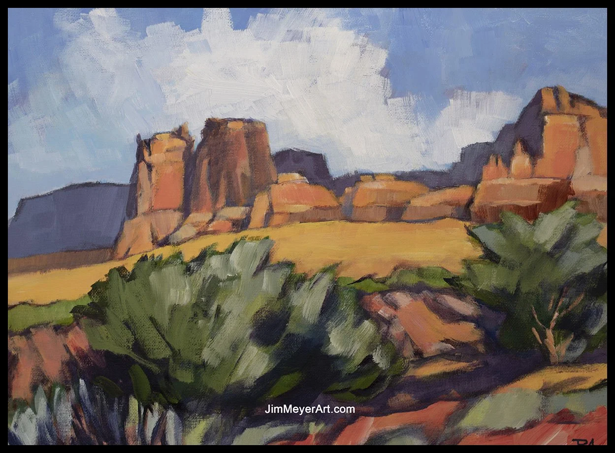 250411 Arches, 12x16" Acrylic