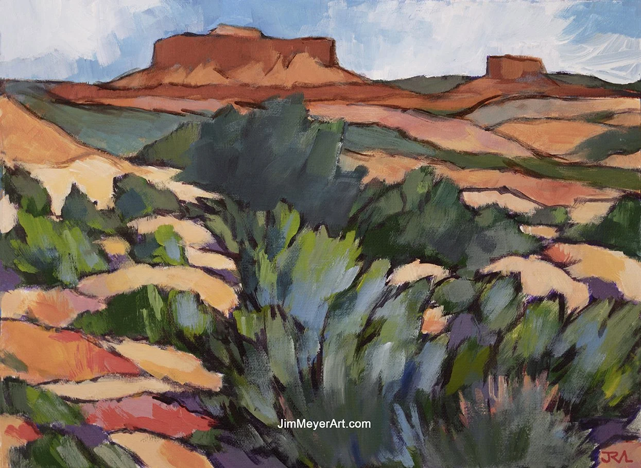 250611 Moab, 12x16" Acrylic