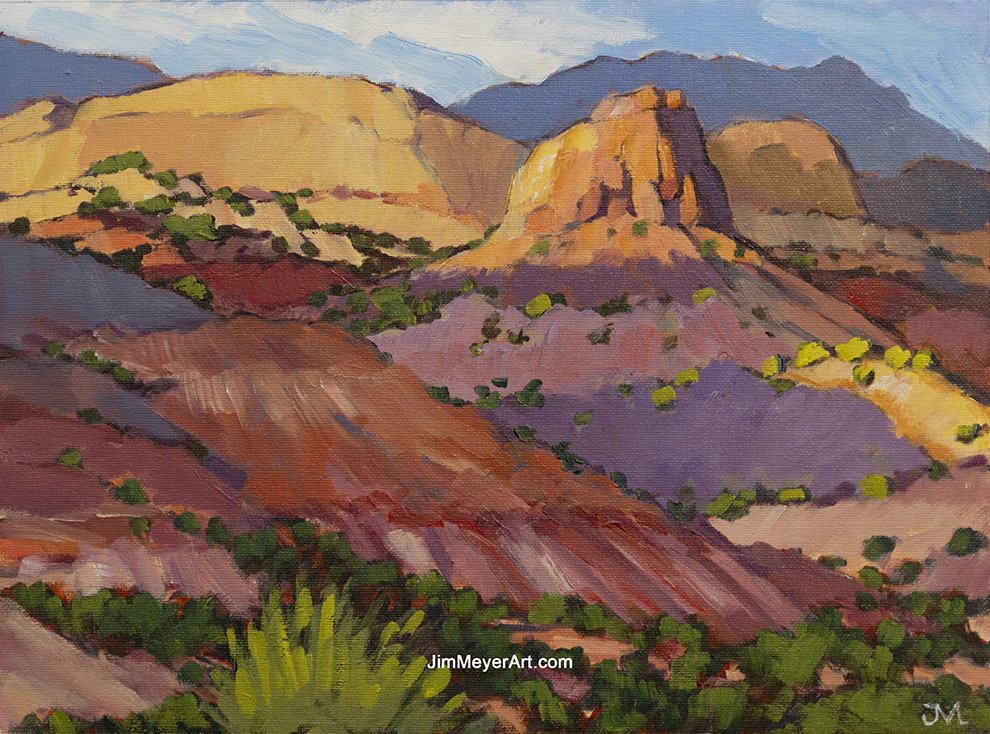 241112 Capitol Reef 12x16" Oil