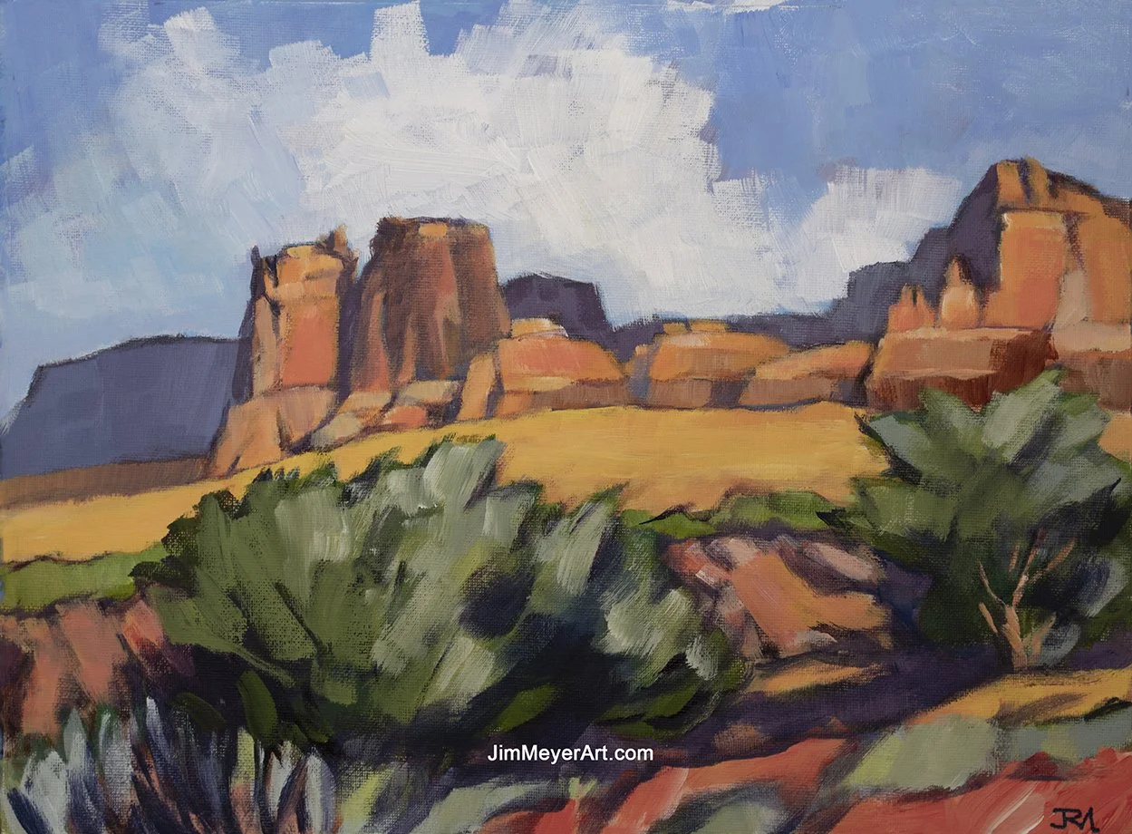 250411 Arches, 12x16" Acrylic