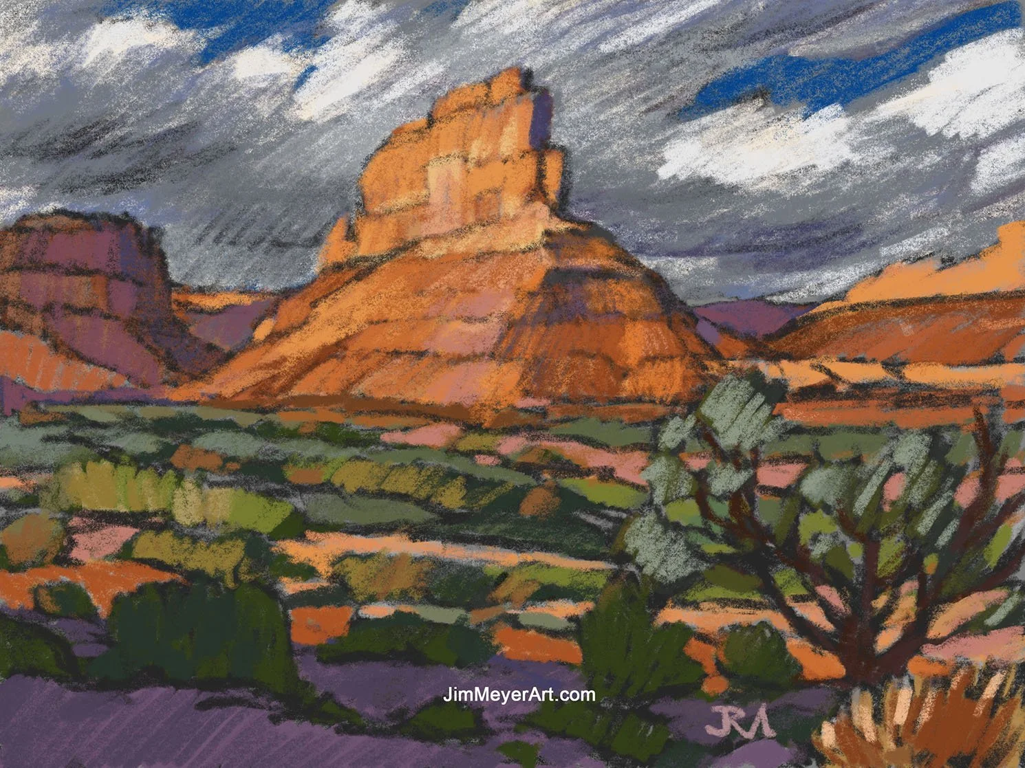 260907 Valley of the Gods - Castle Butte
