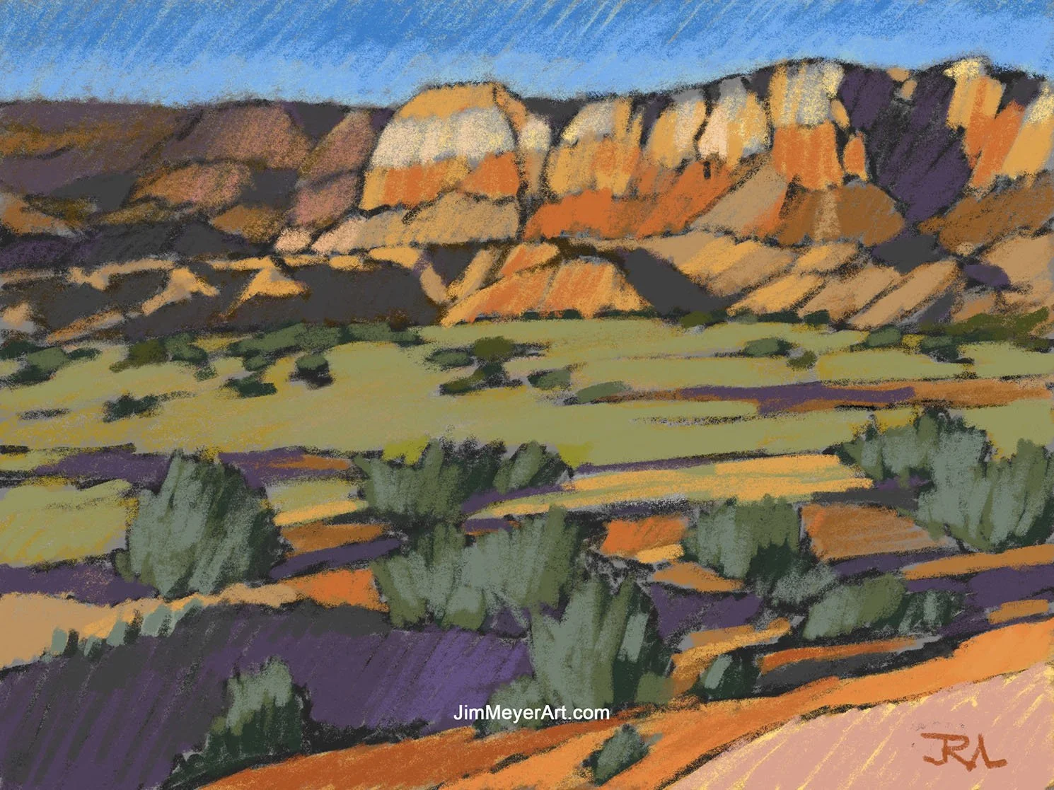 260824 Abiquiu - Rainbow Cliffs
