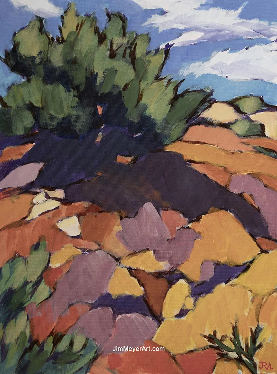 250402 Canyonlands, 12x16" Acrylic