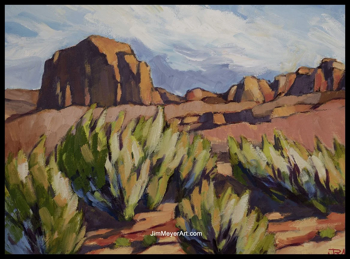 250212 Monument Valley, 12x16" Oil