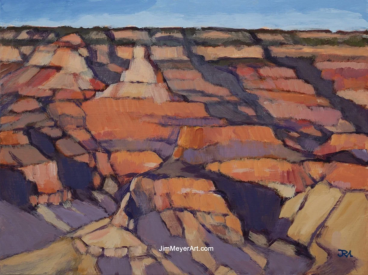 260127 Grand Canyon, 12x16" Acrylic