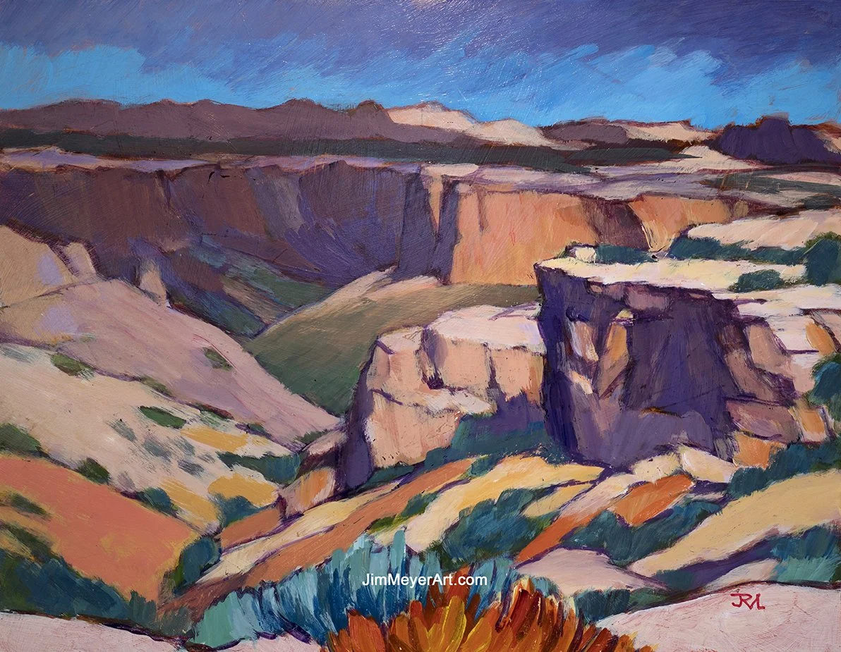 260715 San Rafael NRA - Eagle Canyon,  14x18"