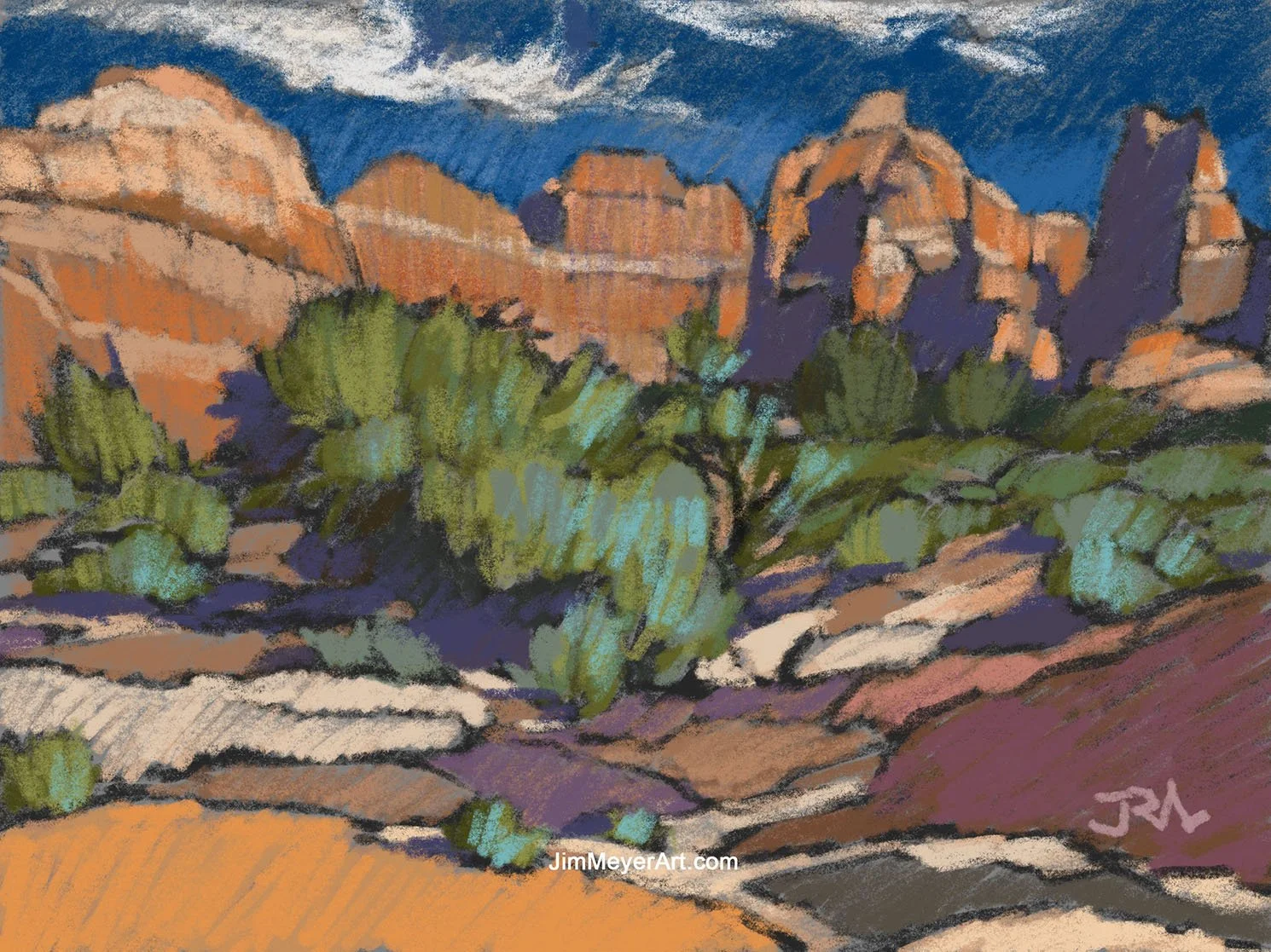 260714 Canyonlands - Stripes & Needles