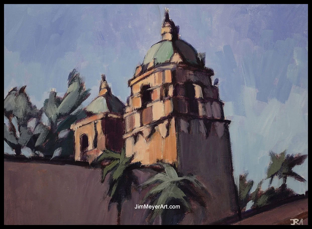 250818 San Diego, 12x16" Acrylic