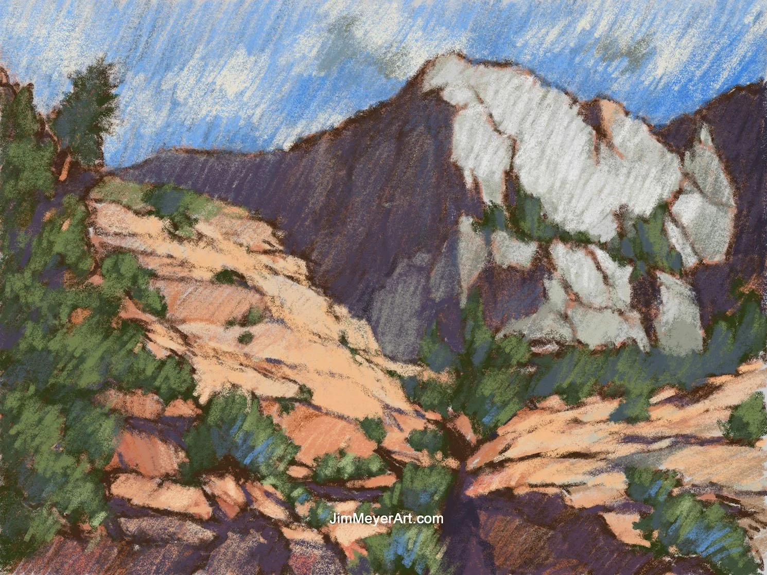 240616 Zion - Deertrap Mountain