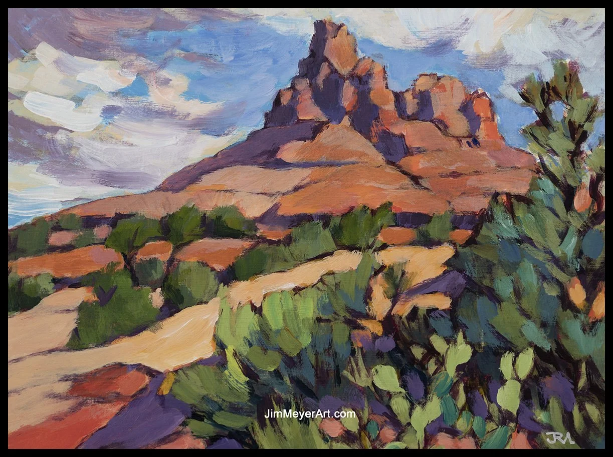 260115 Sedona, 12x16" Acrylic