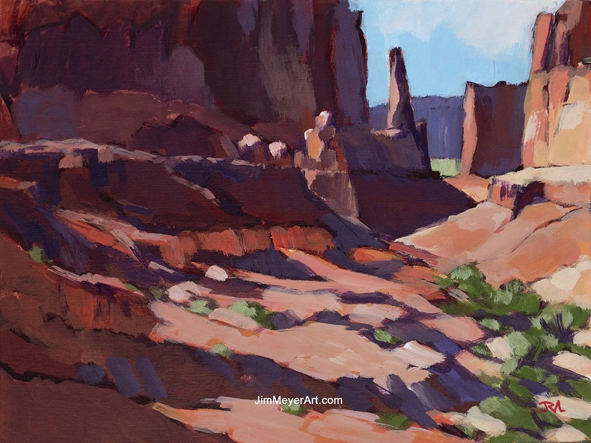 251226 Arches, 12x16" Acrylic