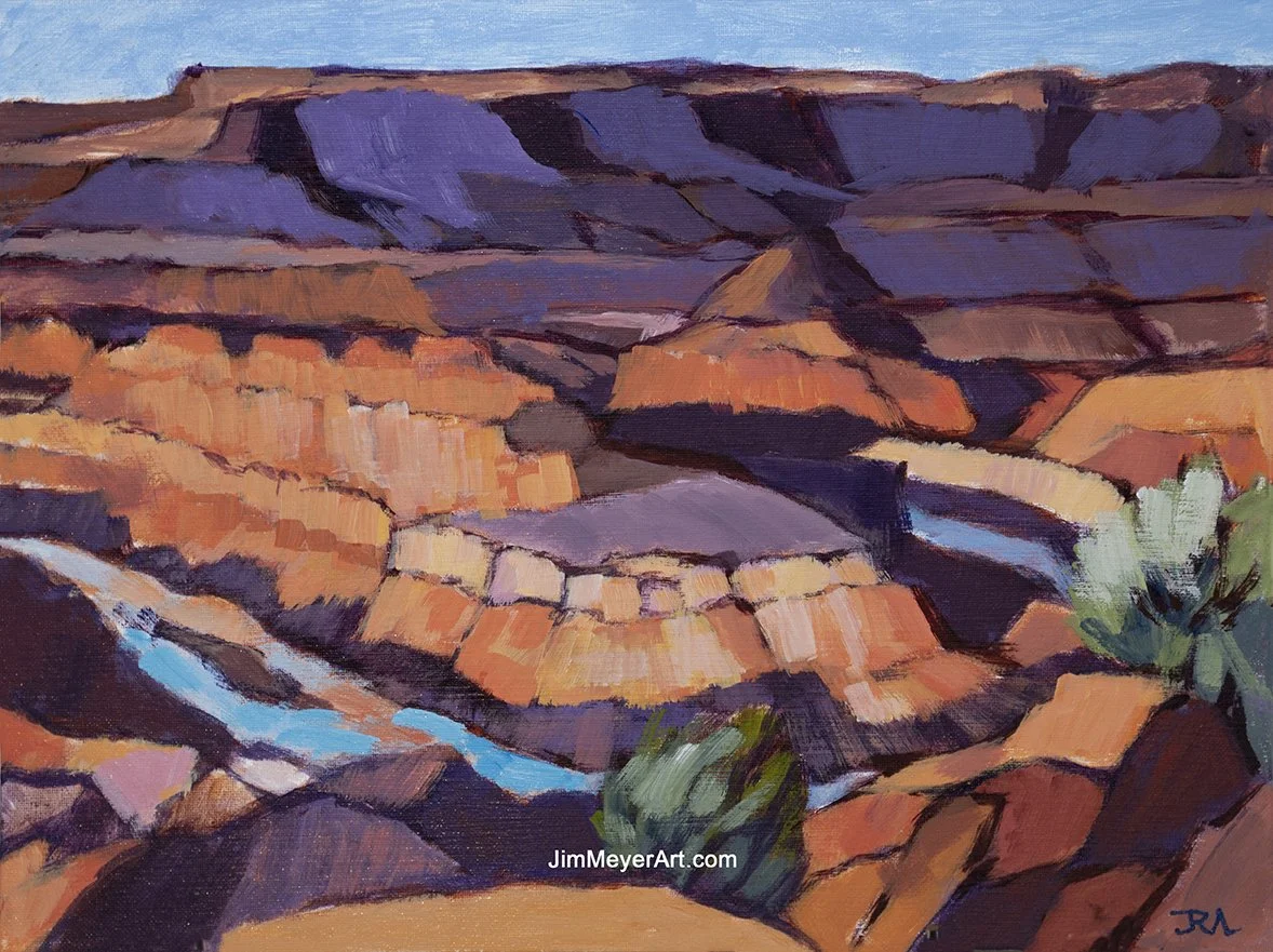 251111 Canyonlands, 12x16" Acrylic