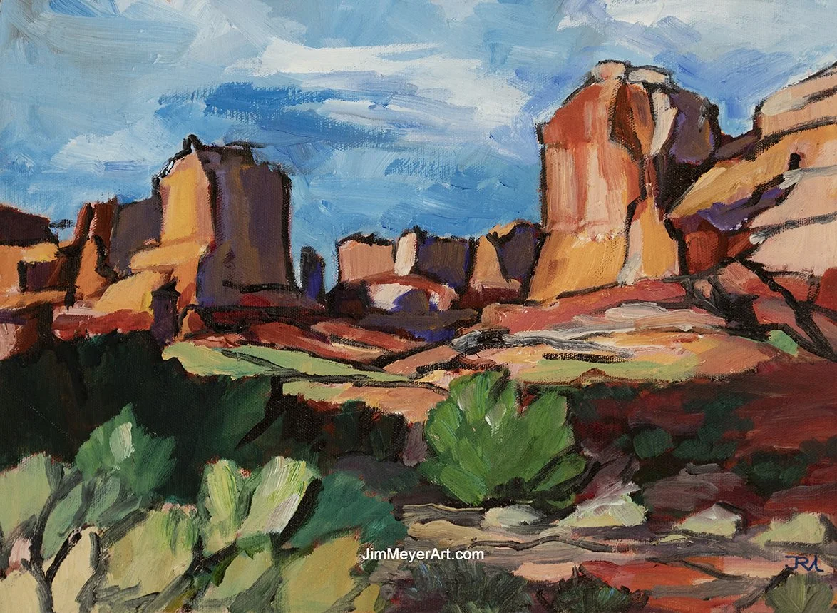 231203 Arches, 12x16" Oil