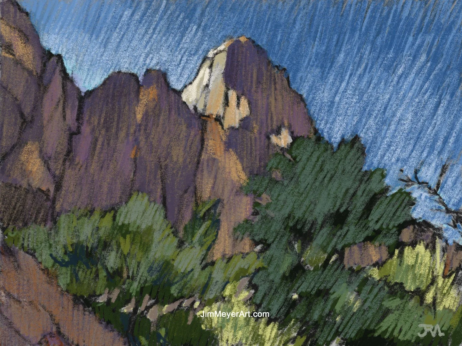 250112 Zion - Mount Majestic
