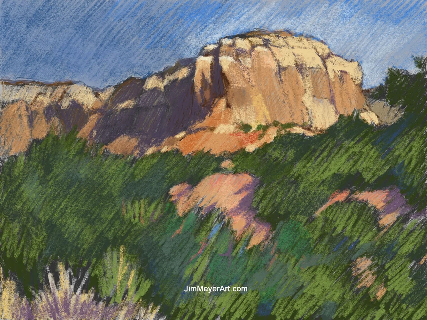 240216 Abiquiu - Kitchen Mesa