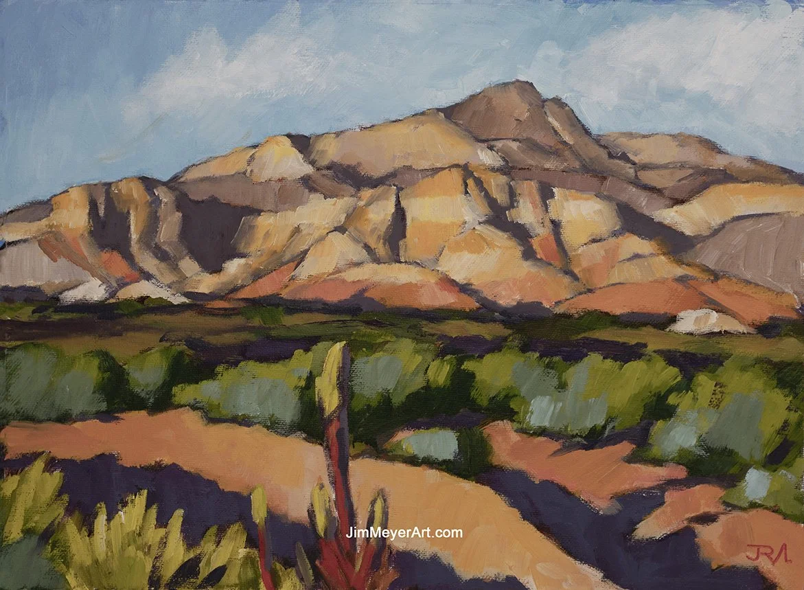 250115 Abiquiu, 12x16" Oil