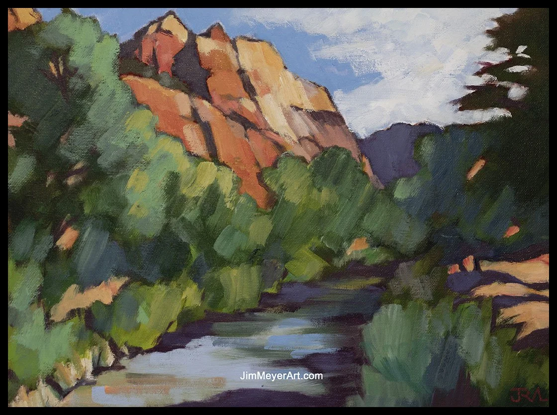 250320 Zion, 12x16" Oil