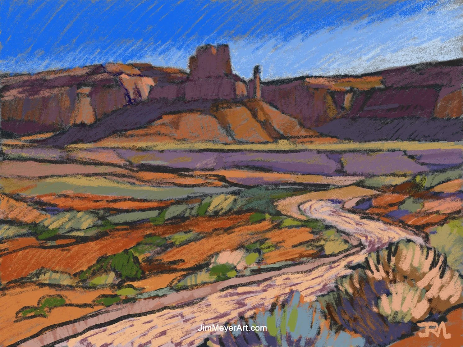 260809 Valley of the Gods - Road to Nowhere