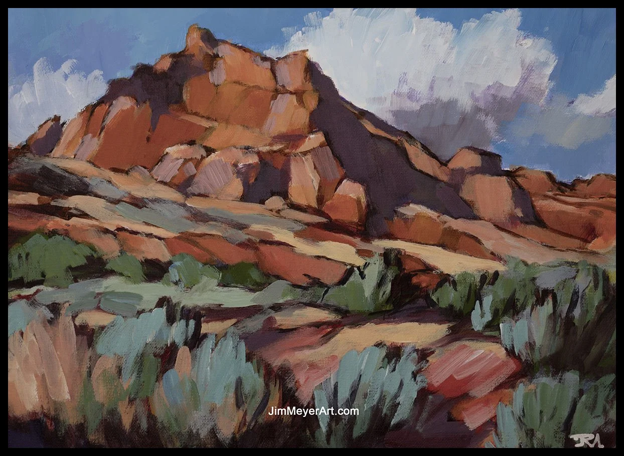250507 Arches, 12x16" Acrylic